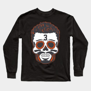 Russell Wilson Rocky Mountain Sugar Skull Long Sleeve T-Shirt